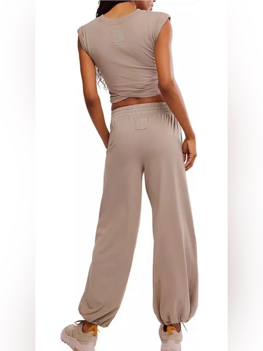 Free People Hotshot Crossover Set in Pumice - Picture 2 of 11
